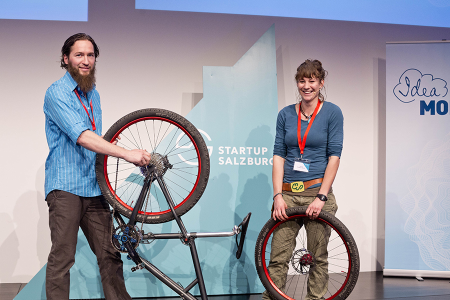 EAST Bike beim Startup Salzburg Demo Day