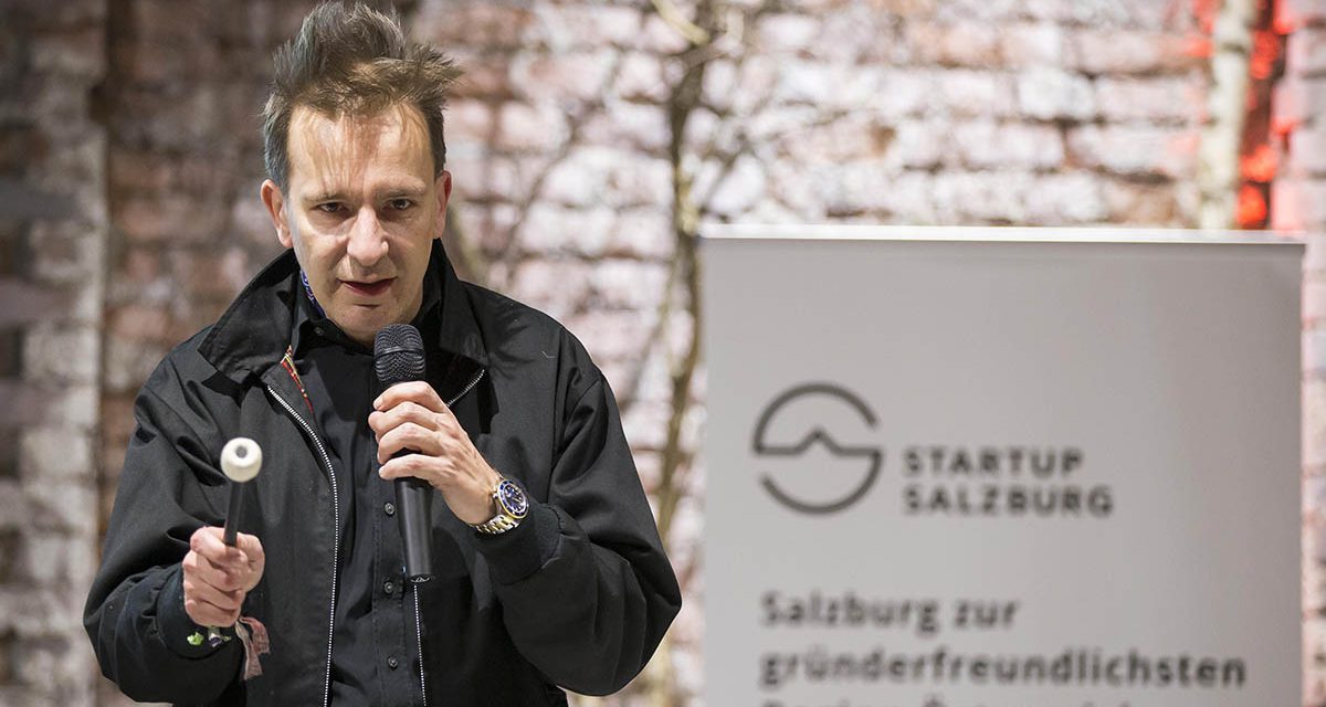 Gerald Hoerhan aka Investment Punk bei Startup Salzburg